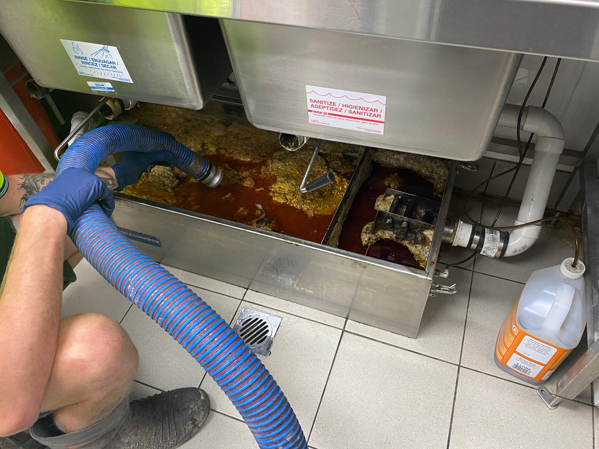 Grease Trap Cleaning in Fairview